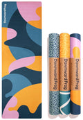 Jolof Store Printed Yoga Mat – Eco Natural Rubber Travel Mat for Hot Yoga