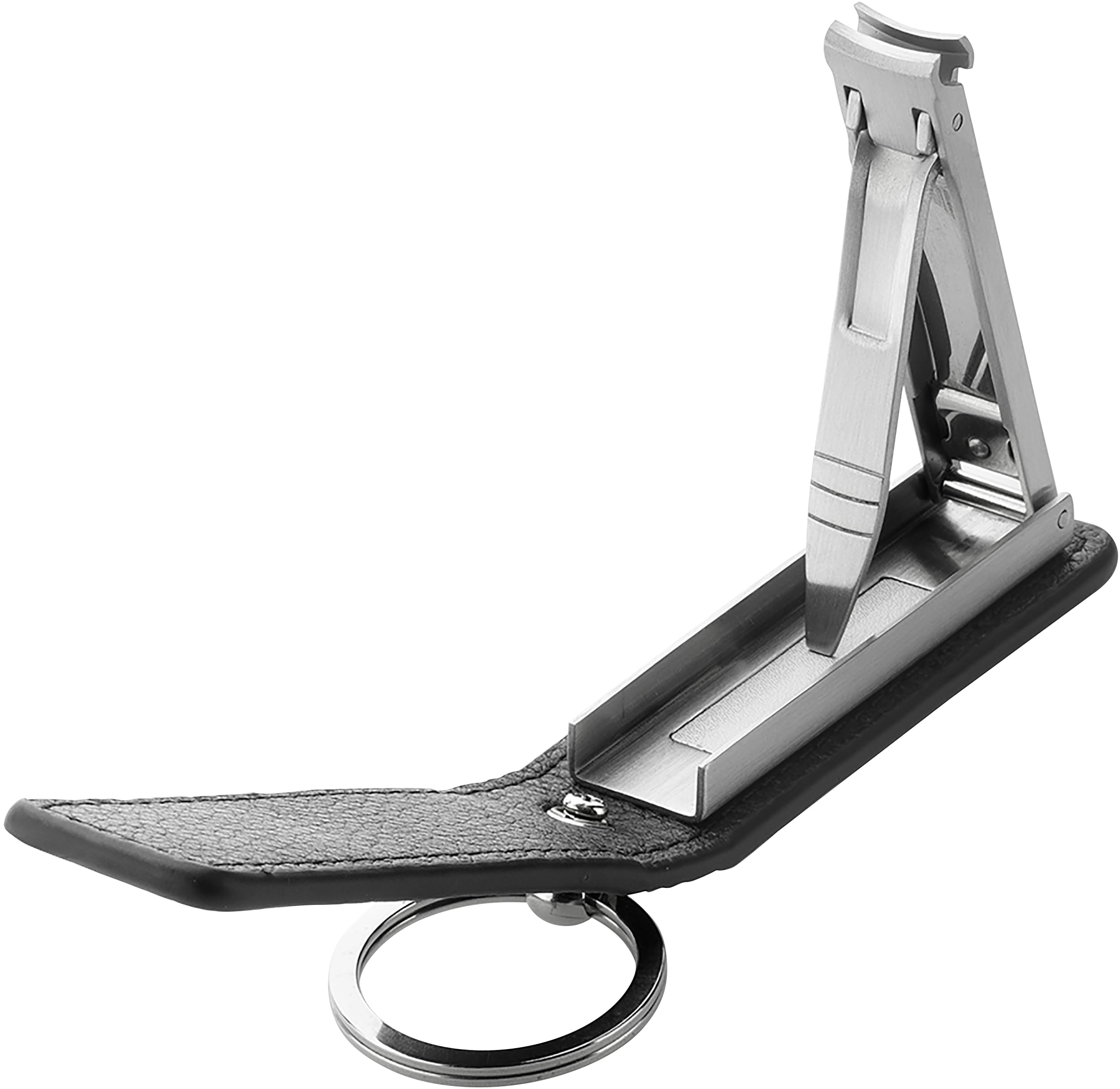 ZWILLING Twinox Travel Nail Clippers | Stainless Steel with Leather Case