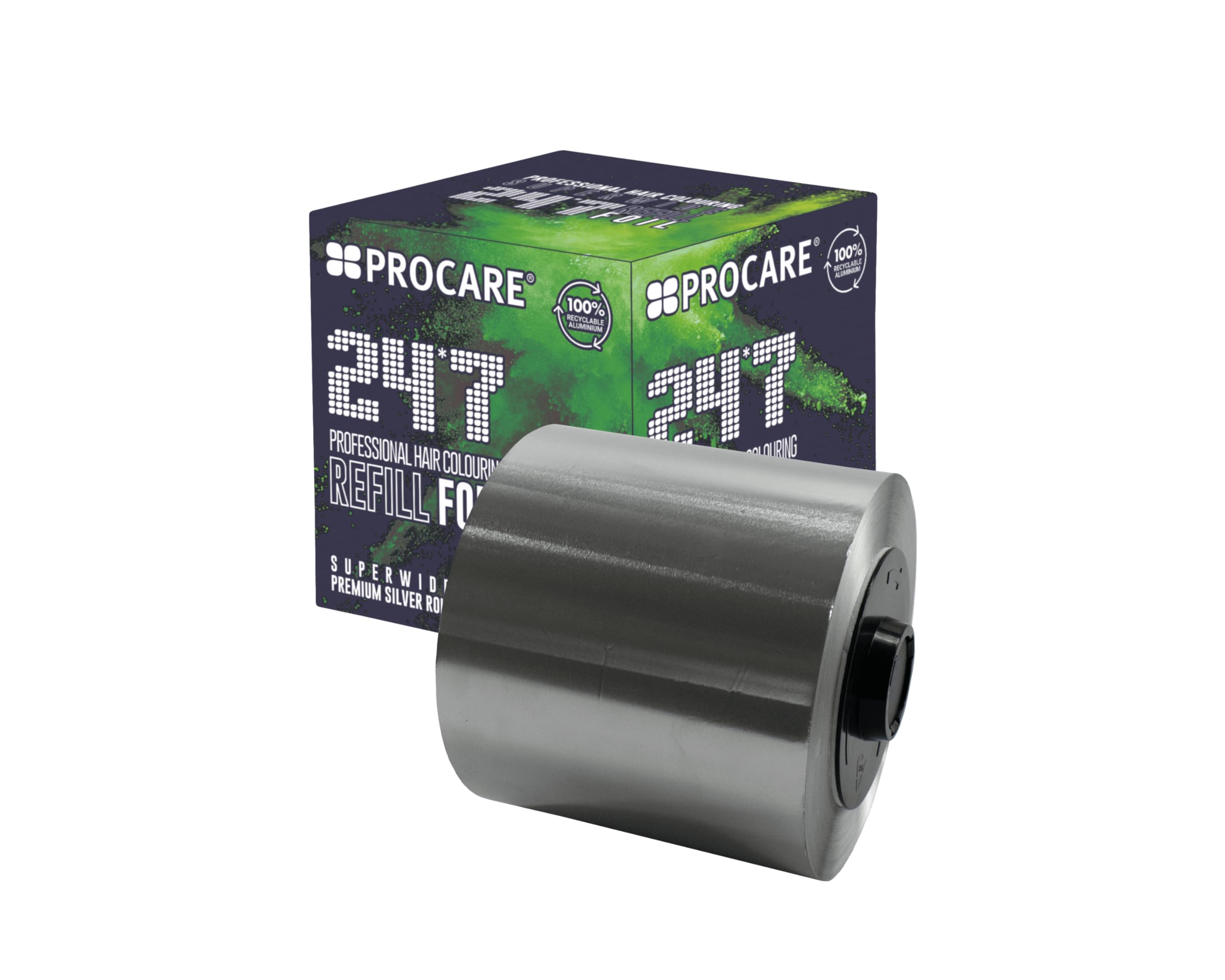 Procare 24*7 Silver Hair Foil Refill – Superwide 120mm x 450m Roll