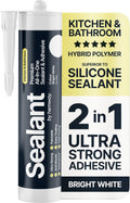 Jolof Store Bright White Kitchen & Bathroom Hybrid Polymer Sealant - 300ml