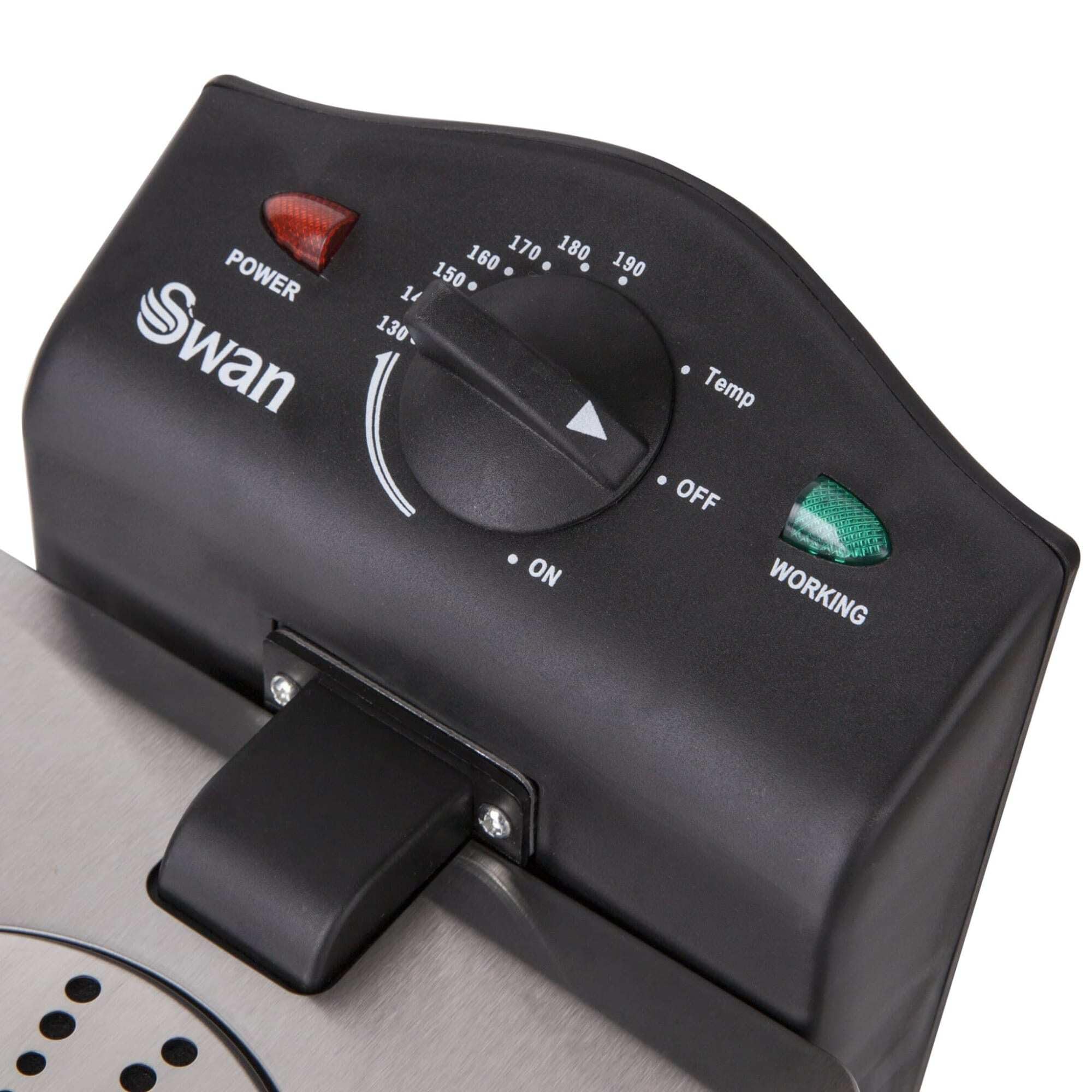 Swan SD6040N 3L Stainless Steel Deep Fat Fryer | Adjustable Temperature