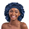 Satin Bonnet - Silk Hair Wrap for Sleeping Curly Long Hair