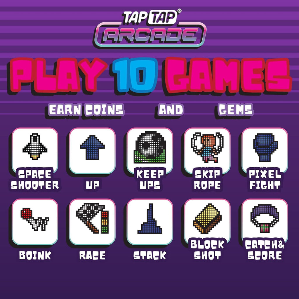 Snaps TAPTAP Arcade Handheld Game – Portable Pocket Toy for Kids