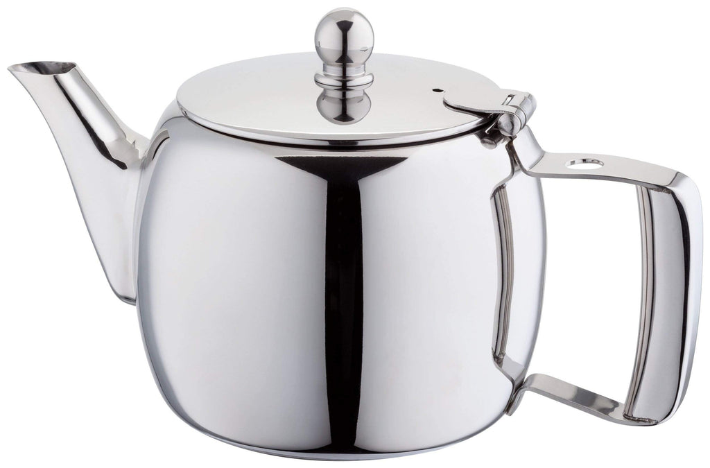 Stellar Traditional Stainless Steel Teapot – 500ml Mirror Polish