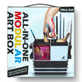 KRYDRUFI Modular Painting Station | Portable Wet Palette & Brush Cleaner