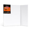 Elan 100% Cotton Canvas Panels 50x60cm | 6-Pack Quadruple Primed Boards