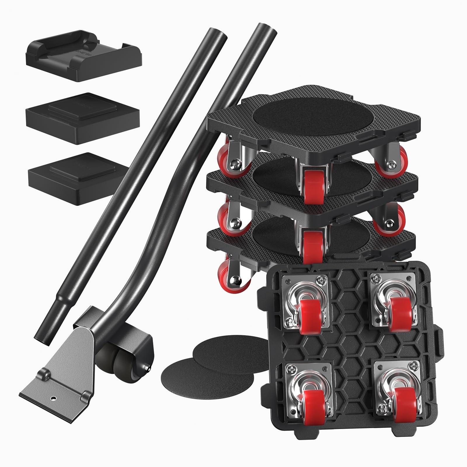 ONEON Furniture Movers with Wheels & Lifter Set | 660 Lbs Capacity