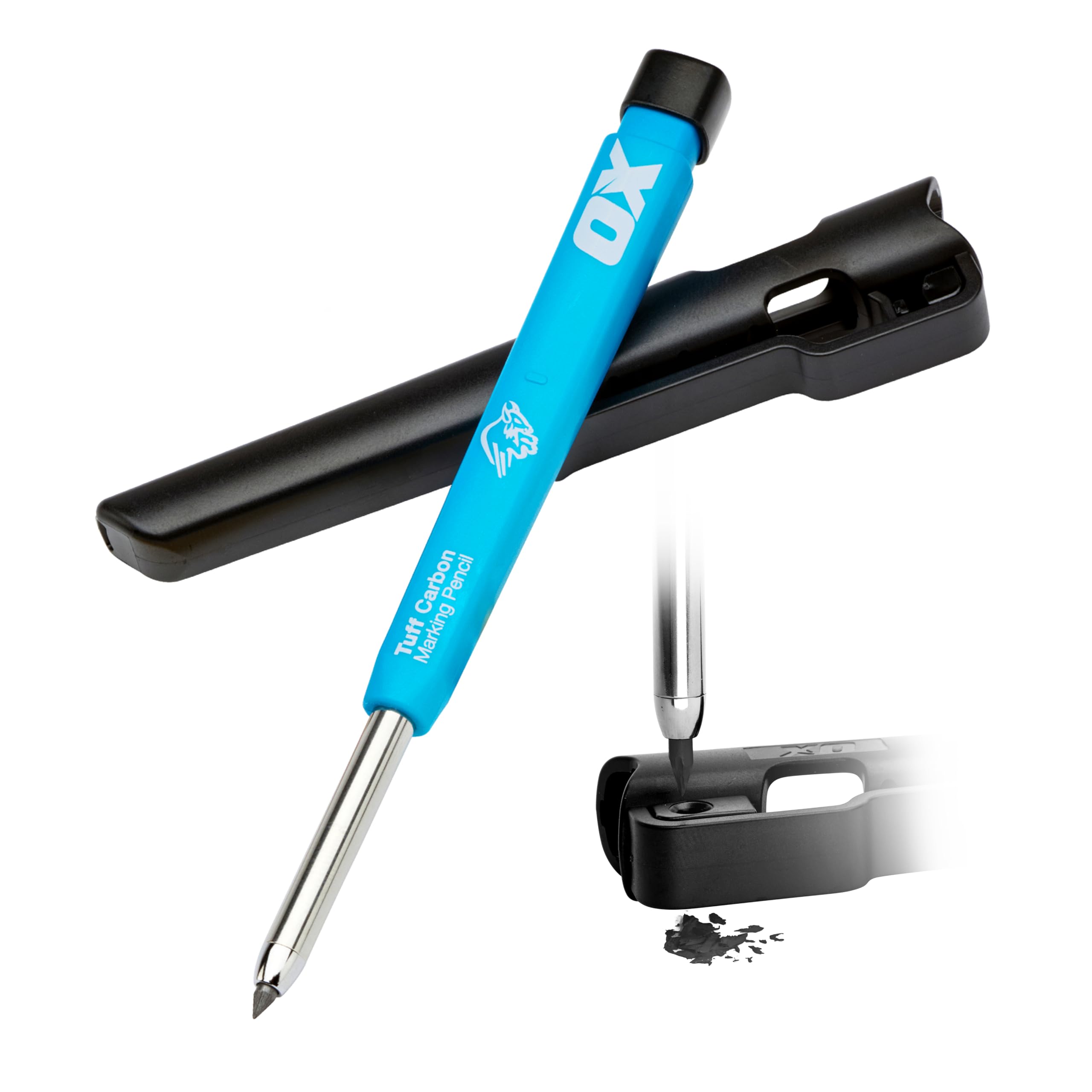 OX Tuff Carbon Marking Pencil – Refillable Precision Construction Tool