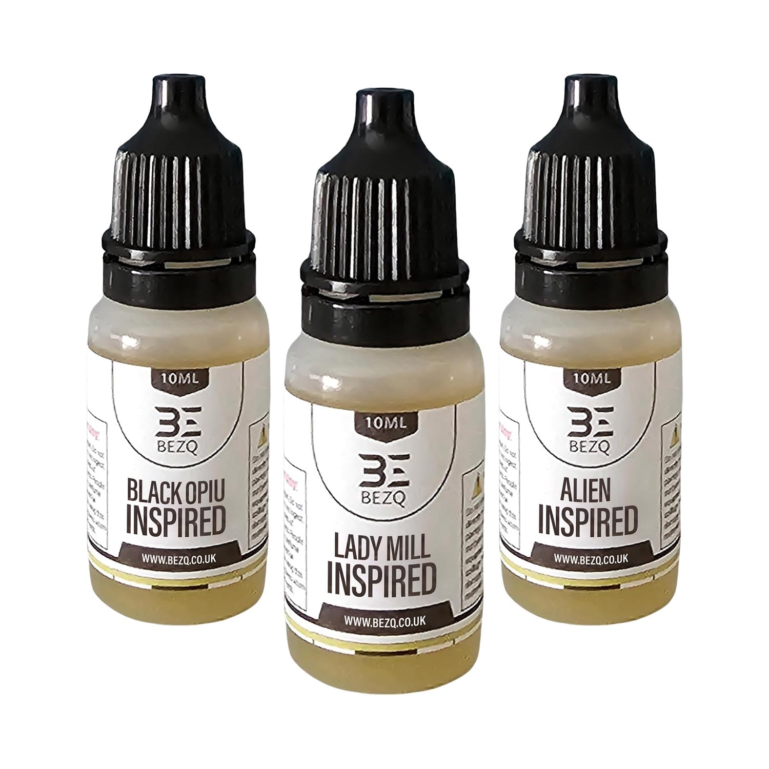 BEZQ Fragrance Oil Set - 3x10ml Designer Inspired Refills for Diffusers