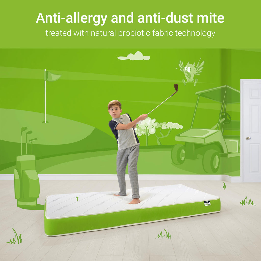 JAY-BE Simply Kids Anti-Allergy Mattress, 3ft Single 90 x 190 x18cm