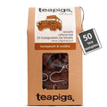 Teapigs Honeybush & Rooibos Tea – Caffeine-Free Herbal Blend (50 Temples)