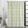 Jolof Store Lerores Shower Curtain – Beige Diamond Anti-Mould Polyester