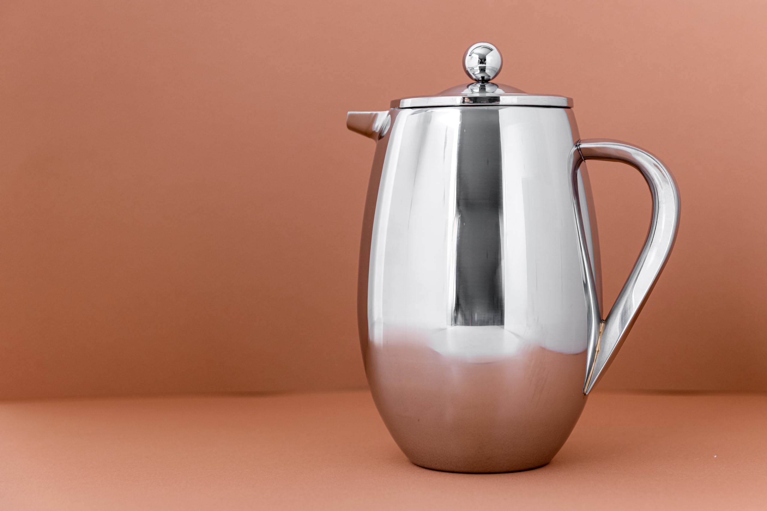 La Cafetière 8-Cup French Press – Double Walled Stainless Steel