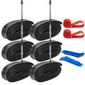 Jolof Store 700C Heavy Duty Bike Tubes | 60mm Presta Valve | 6-Pack