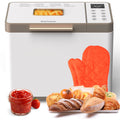Karinear 2LB Stainless Steel Bread Maker - 20 Preset Functions