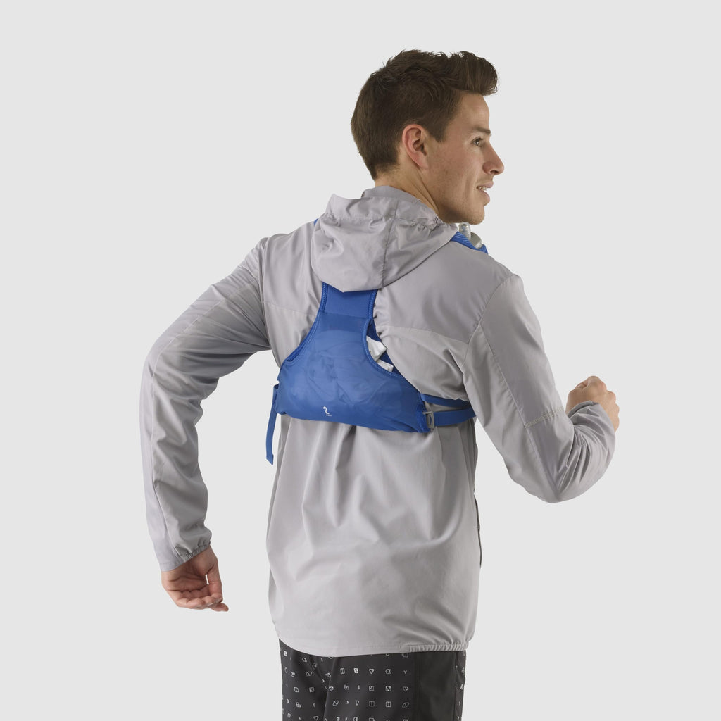 Salomon Agile 2 Hydration Vest – Reflective Trail Running Gear, Blue