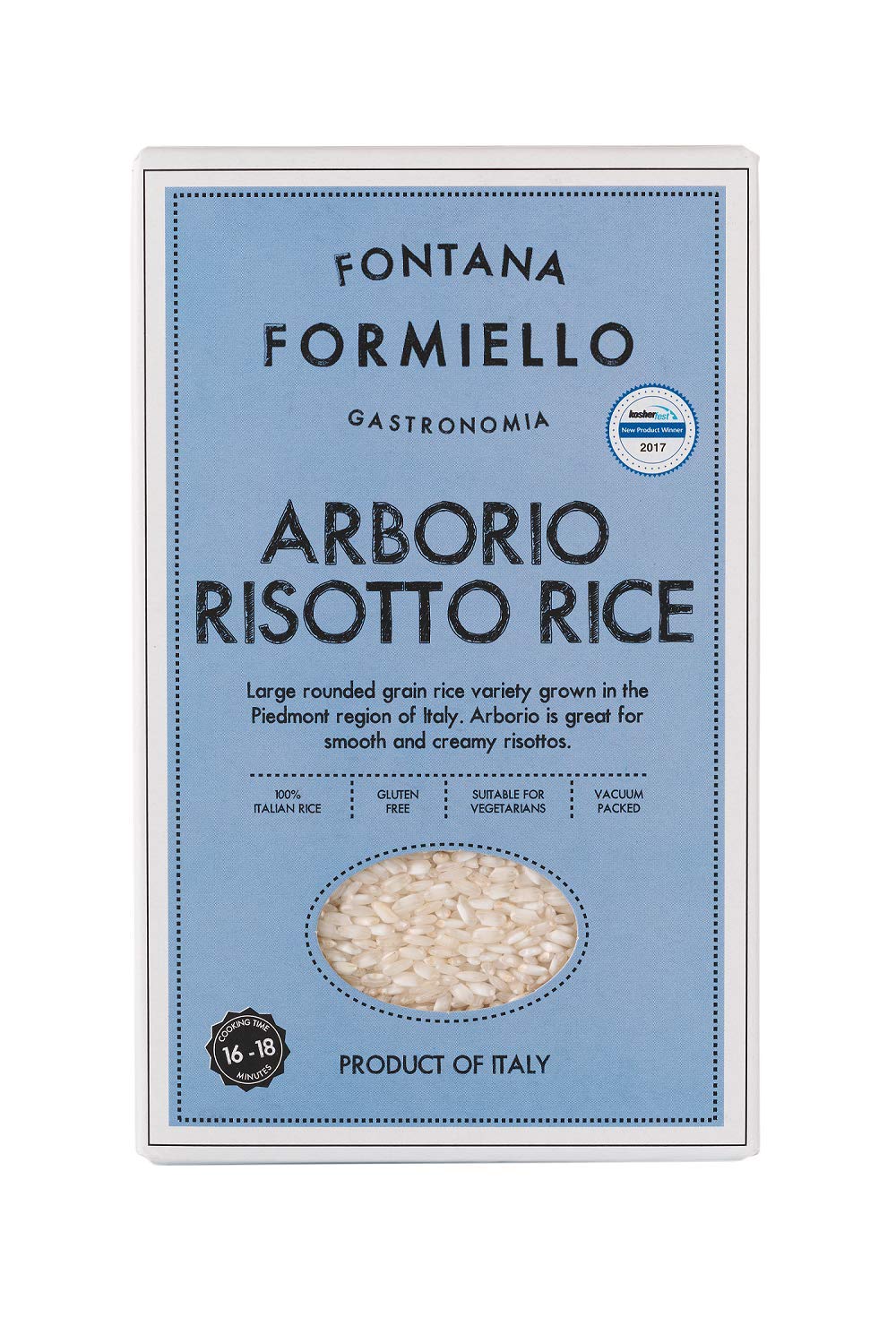 Fontana FORMIELLO Arborio Risotto Rice - Authentic Italian Grains (6x1kg)