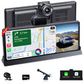 10.26" Portable Apple CarPlay Screen with Dash Cam & GPS