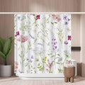 Woutay Floral Shower Curtain | Mold Resistant Waterproof Polyester