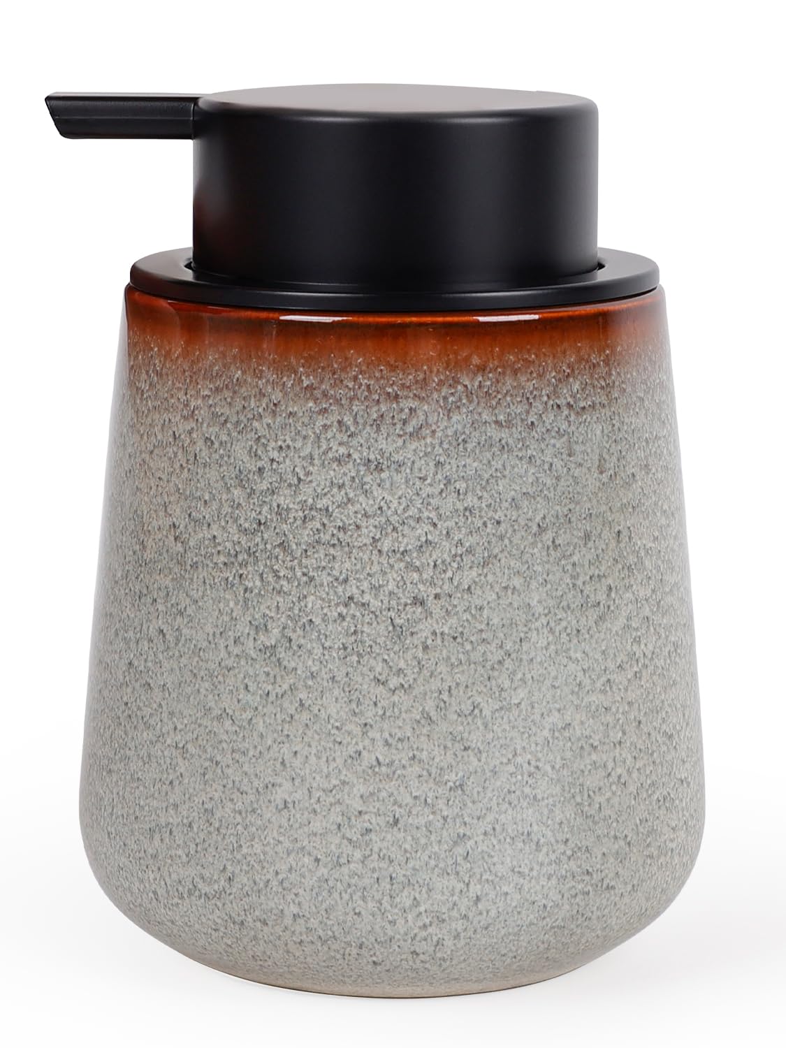 Autumnlife Ceramic Soap Dispenser – 12 oz Modern Refillable Lotion Pump