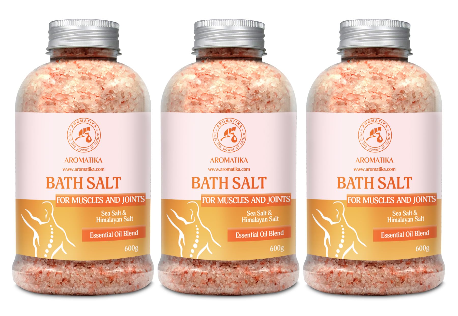 Joint & Muscle Relief Bath Salt Set | Lavender & Sage | 1.8kg