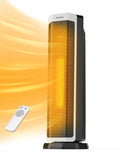 Pelonis 2-in-1 Electric Space Heater - 2000W Portable Ceramic Heater
