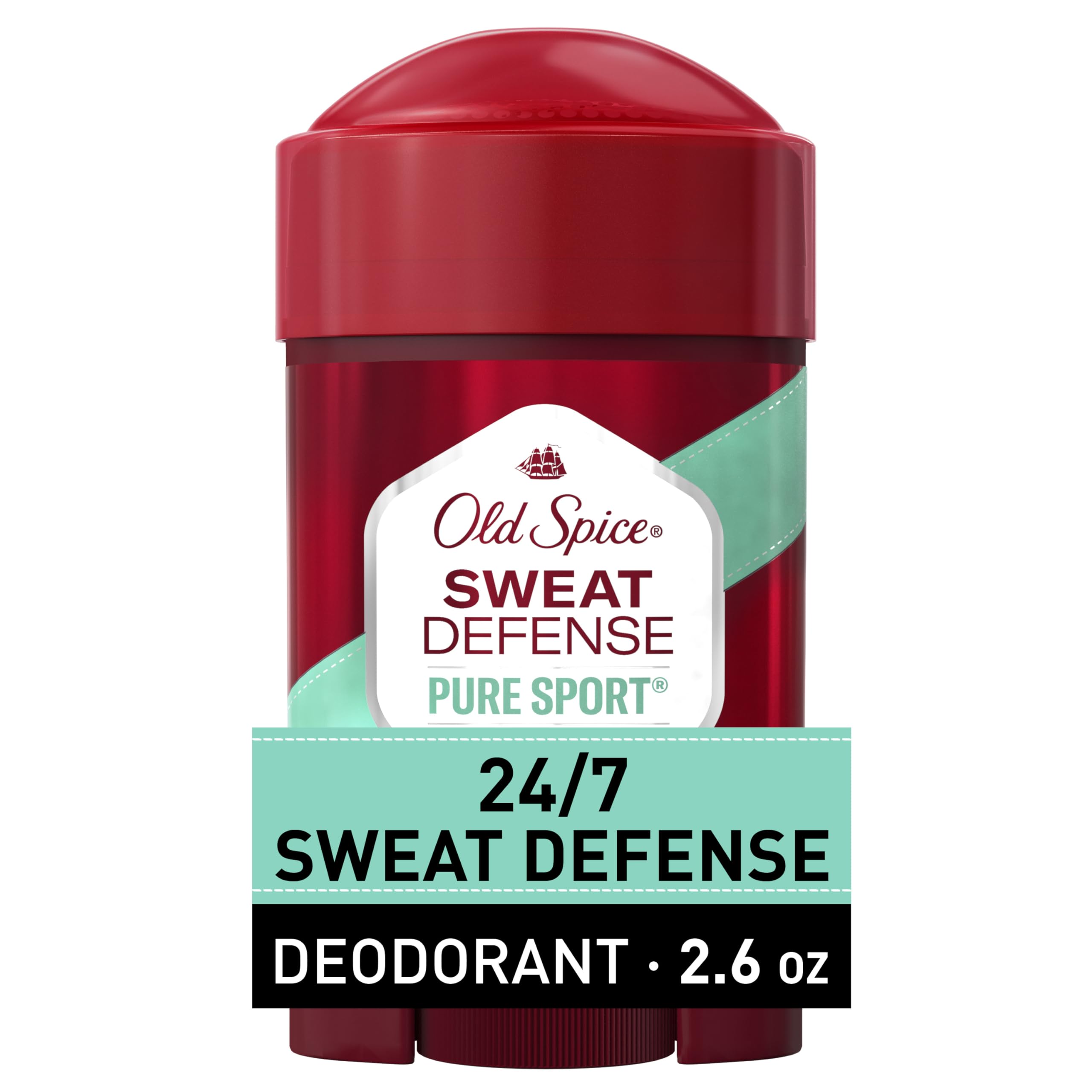Old Spice Sweat Defense Anti-Perspirant & Deodorant – Pure Sport Plus – 2.6 Oz