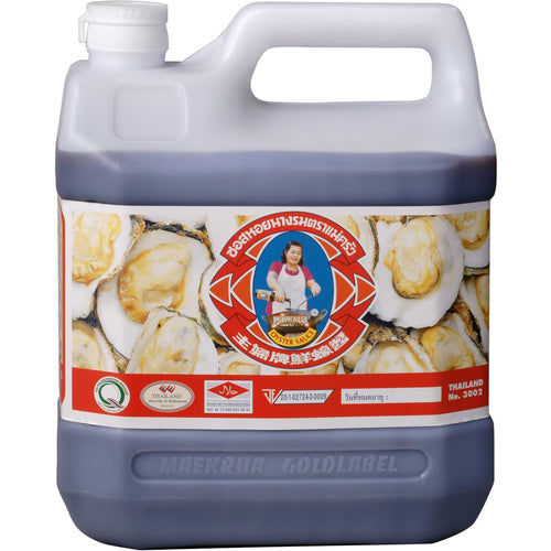 Mae Krua Oyster Sauce – Authentic Thai Stir Fry Sauce, Bulk 4.5 L