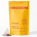 Mission Energise Green Tea – Cocoa & Ginger Focus Blend – 30 Tea Bags