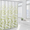Tennove Green Plants Shower Curtain | 200x200cm Waterproof Polyester