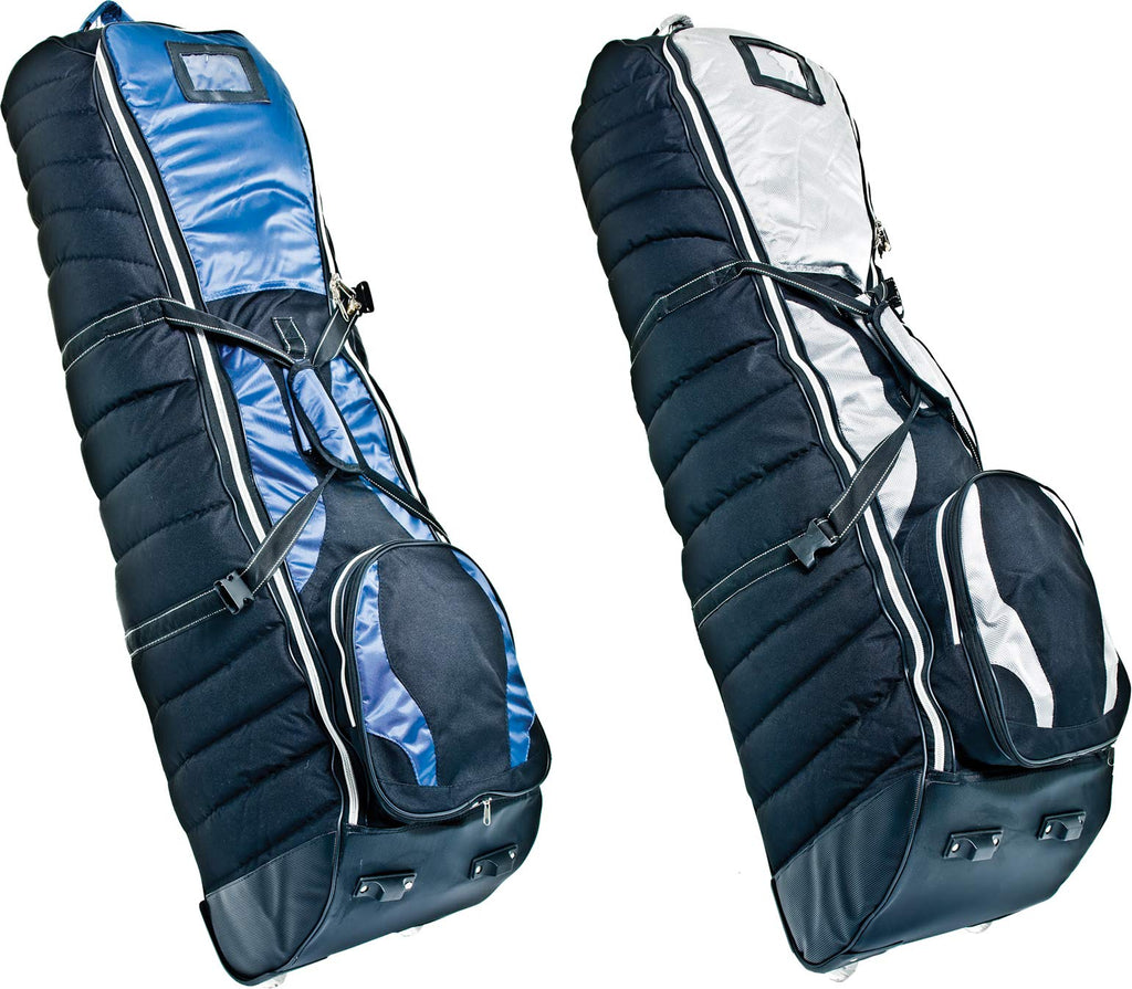 Longridge Deluxe Roller Golf Travel Cover - Padded Bag with Skate Wheels