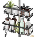 HouseUp Shower Caddy No Drill – Rustproof Stainless Steel 2-Piece Set