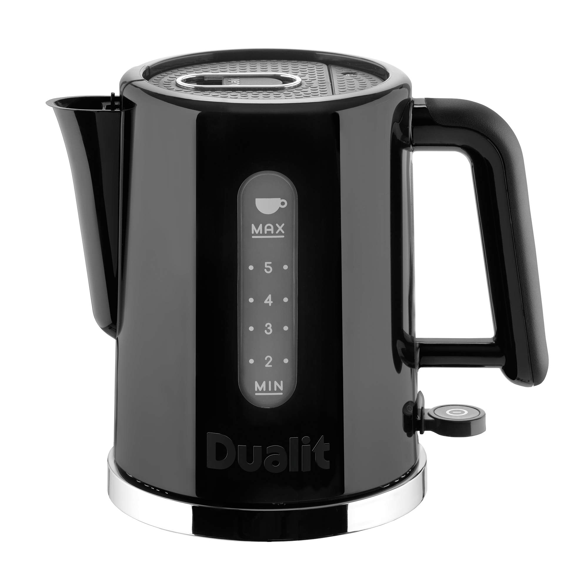 Dualit Studio Kettle | 1.5L Fast Boil Electric Jug Kettle in Black