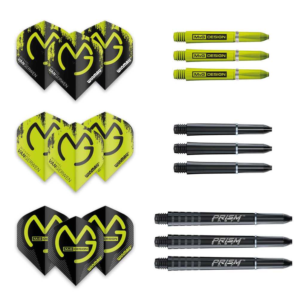 Winmau MvG Acclaim 90% Tungsten Steel Tip Darts Set - 25g Professional