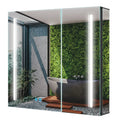 Tokvon LED Bathroom Mirror Cabinet | Anti-Fog Shaver Socket 650x600mm