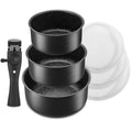 Fadware 4-Piece Non-Stick Saucepan Set with Removable Handle | Induction