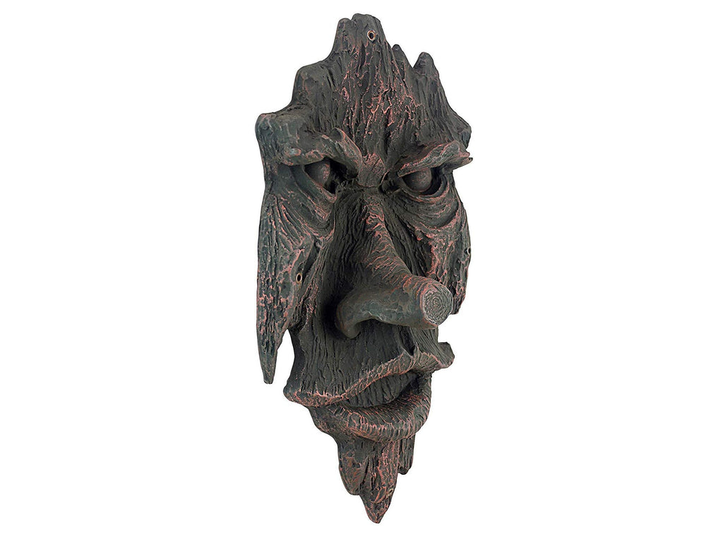 Design Toscano Greenman Tree Face Wall Sculpture - 38cm Woodtone Polyresin