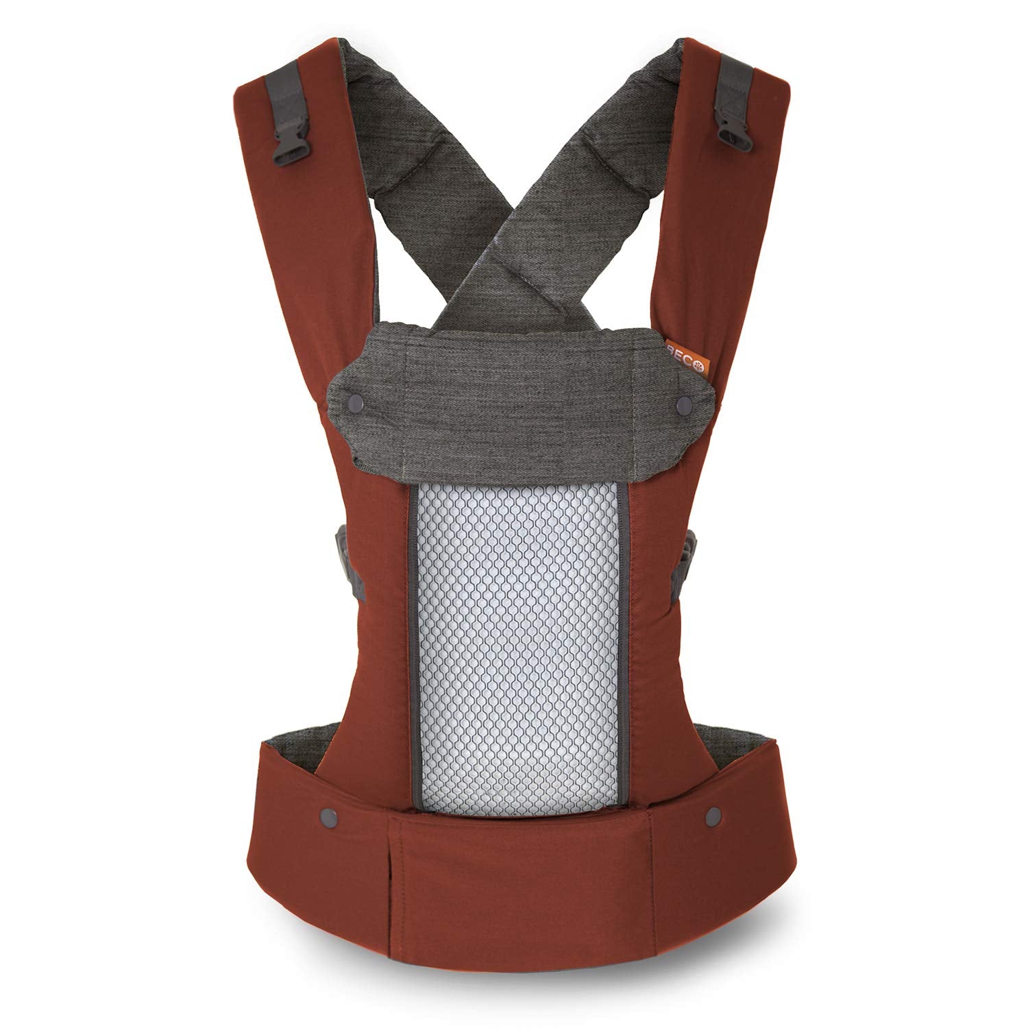 Beco 8 Baby Carrier – Ergonomic Newborn to Toddler Backpack, Rust