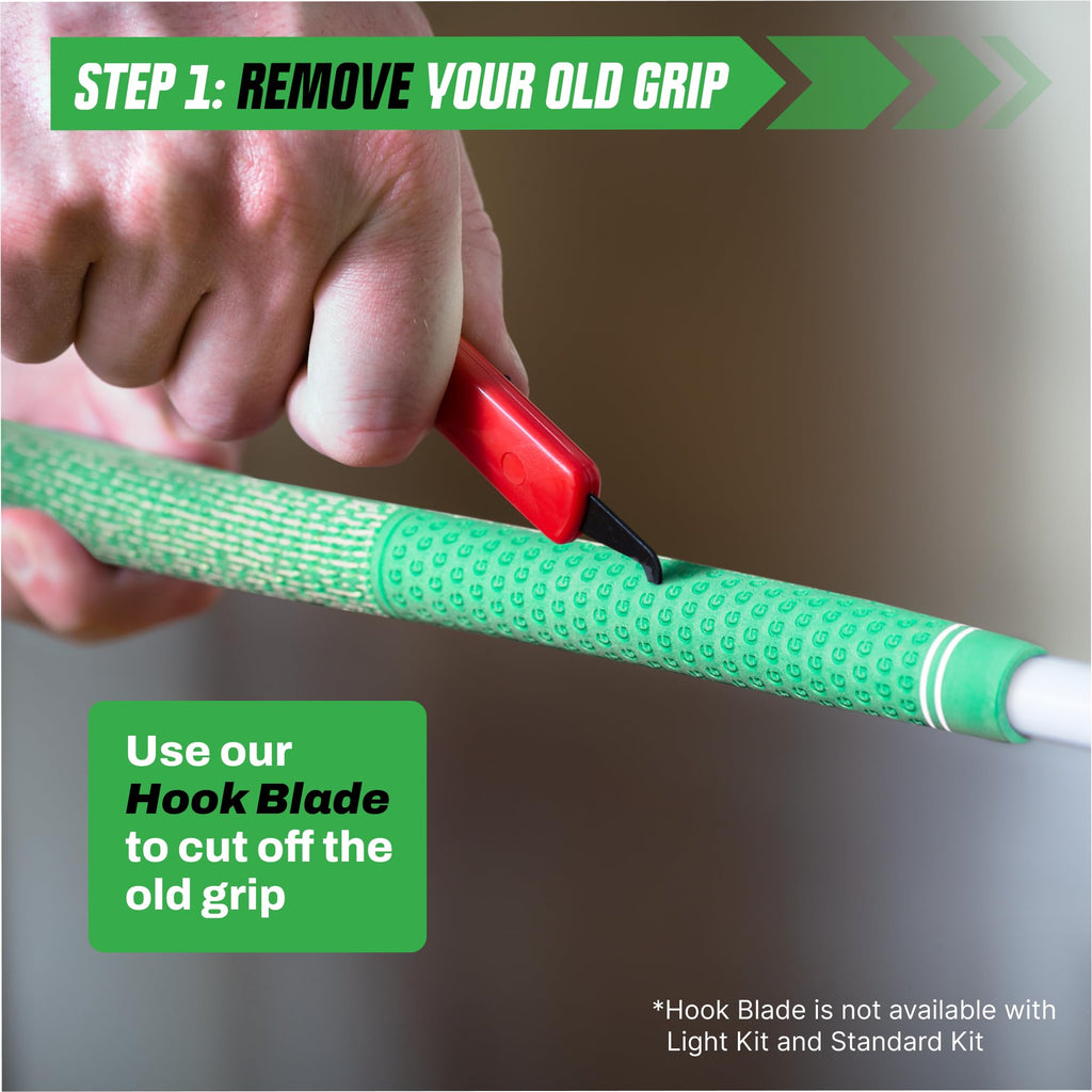 Wedge Guys Golf Grip Kit - Professional Club Regripping Set with Tape