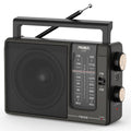 PRUNUS J-03 Portable AM FM Radio – Battery Operated with Large Speaker