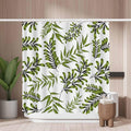 Woutay Palm Jungle Leaves Shower Curtain | Mold Resistant Polyester