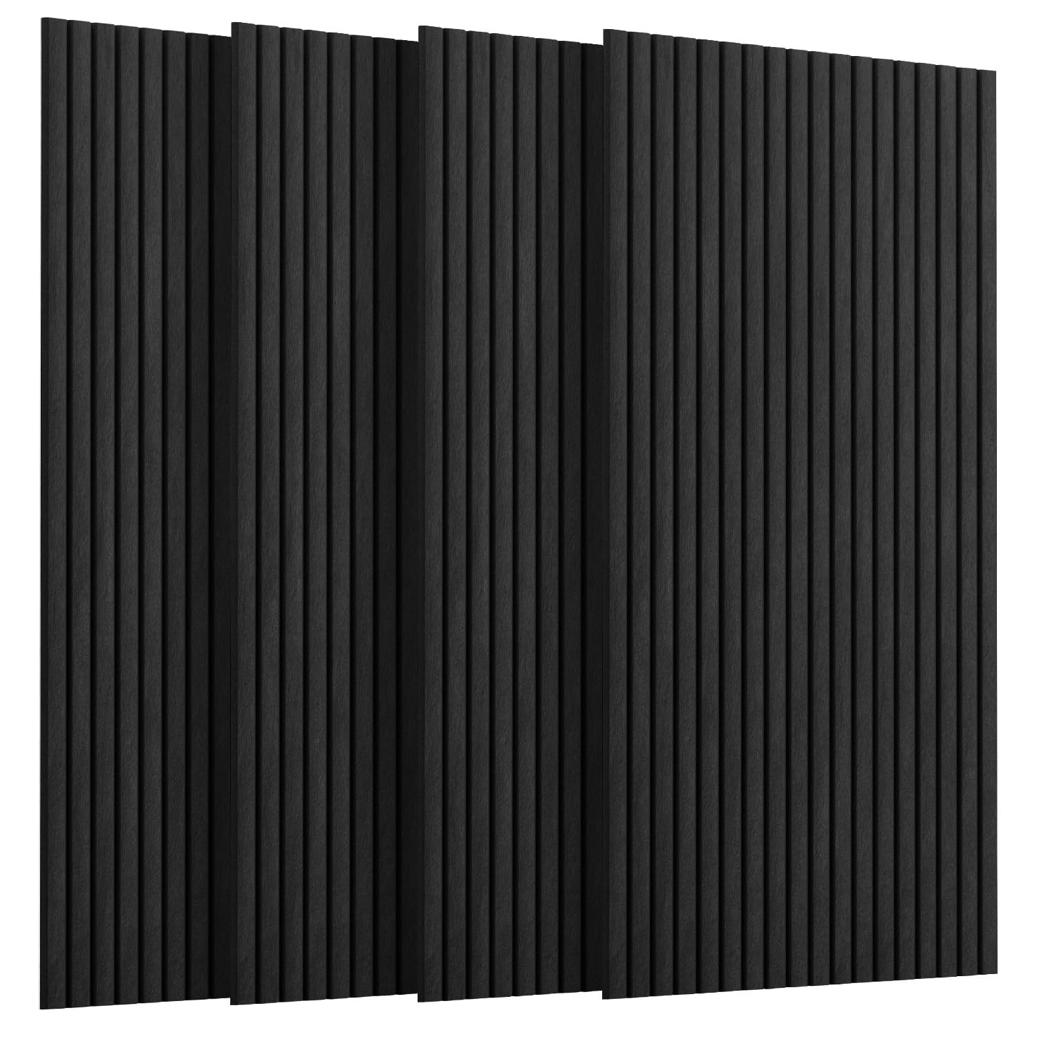 SVILINEK Soundproofing Acoustic Panels – Self-Adhesive 3D Wall Decor, 4-Pack
