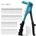Libraton Rivet Gun - Professional Hand Riveter with 80pcs Metal Rivets