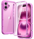 Diaclara iPhone 16 Plus Case – Full Body Rugged Cover with Screen Protector