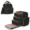 Luxja Nail Polish Organiser - 72 Bottle Case with 3 Removable Bags