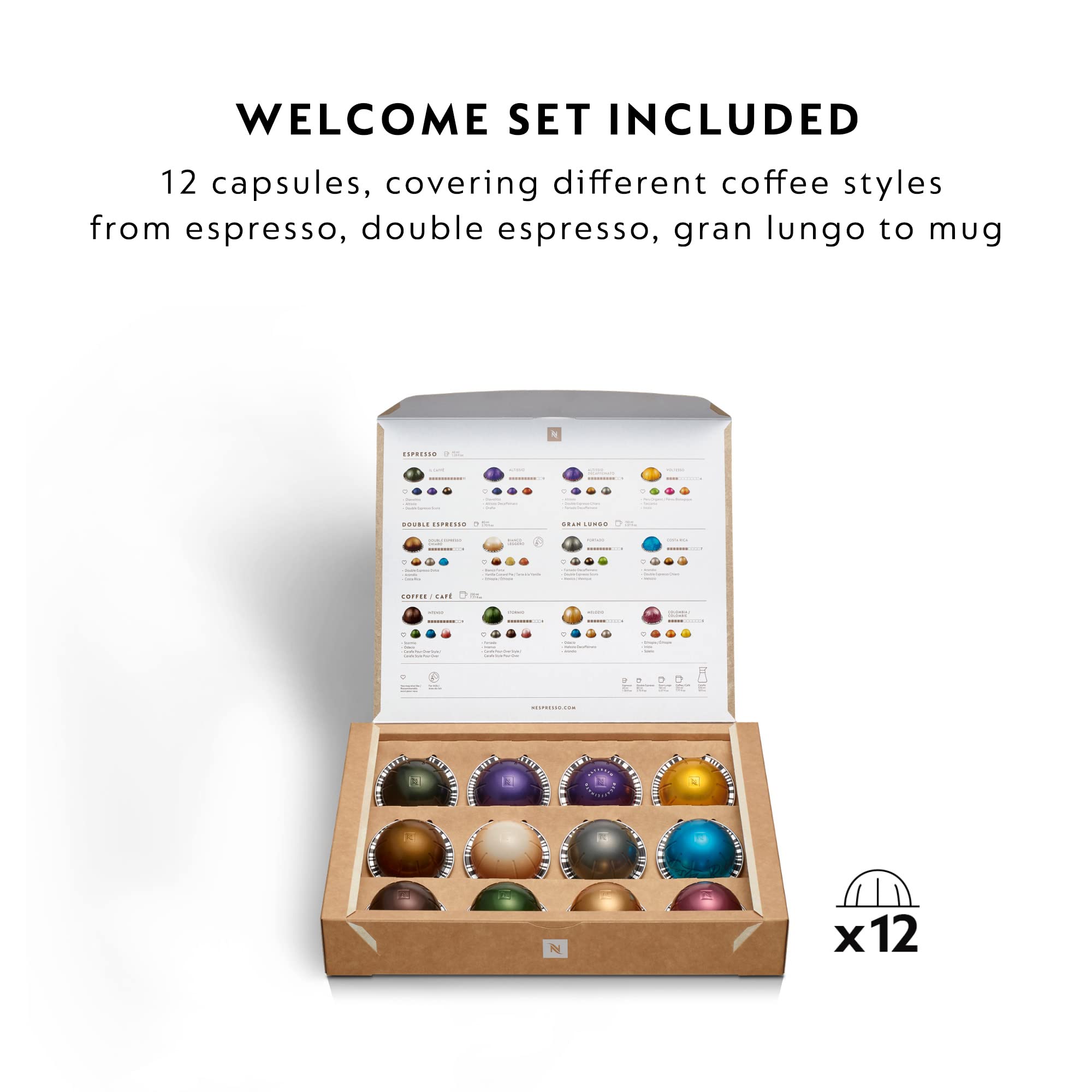 Nespresso Vertuo Pop Pod Coffee Machine by Magimix | Liquorice Black