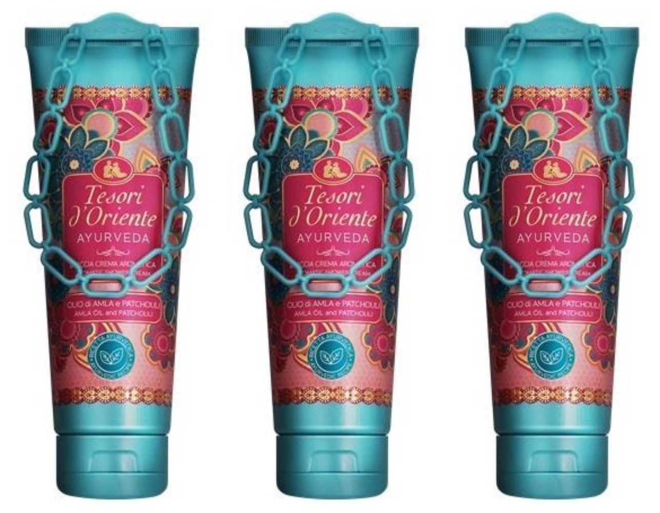 Tesori d'Oriente Ayurveda Shower Cream - Amla Oil & Patchouli 250ml