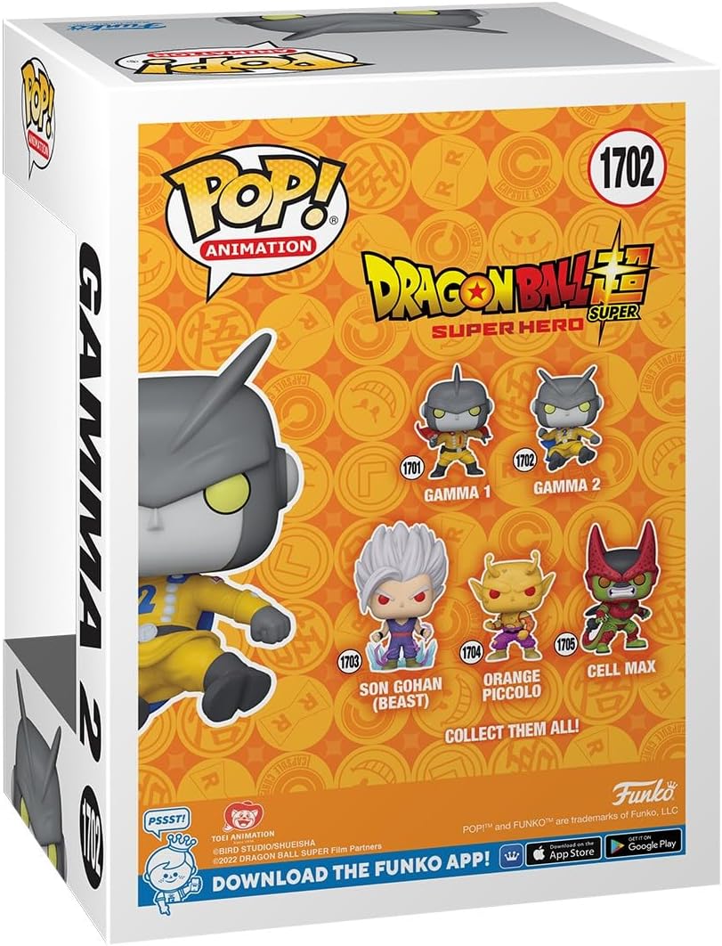Funko Pop! Dragon Ball Super: Super Hero – Gamma 2 Vinyl Figure