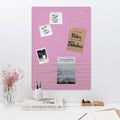 Navaris Velvet Photo Pin Board – 70 x 50cm Contemporary Wall Display