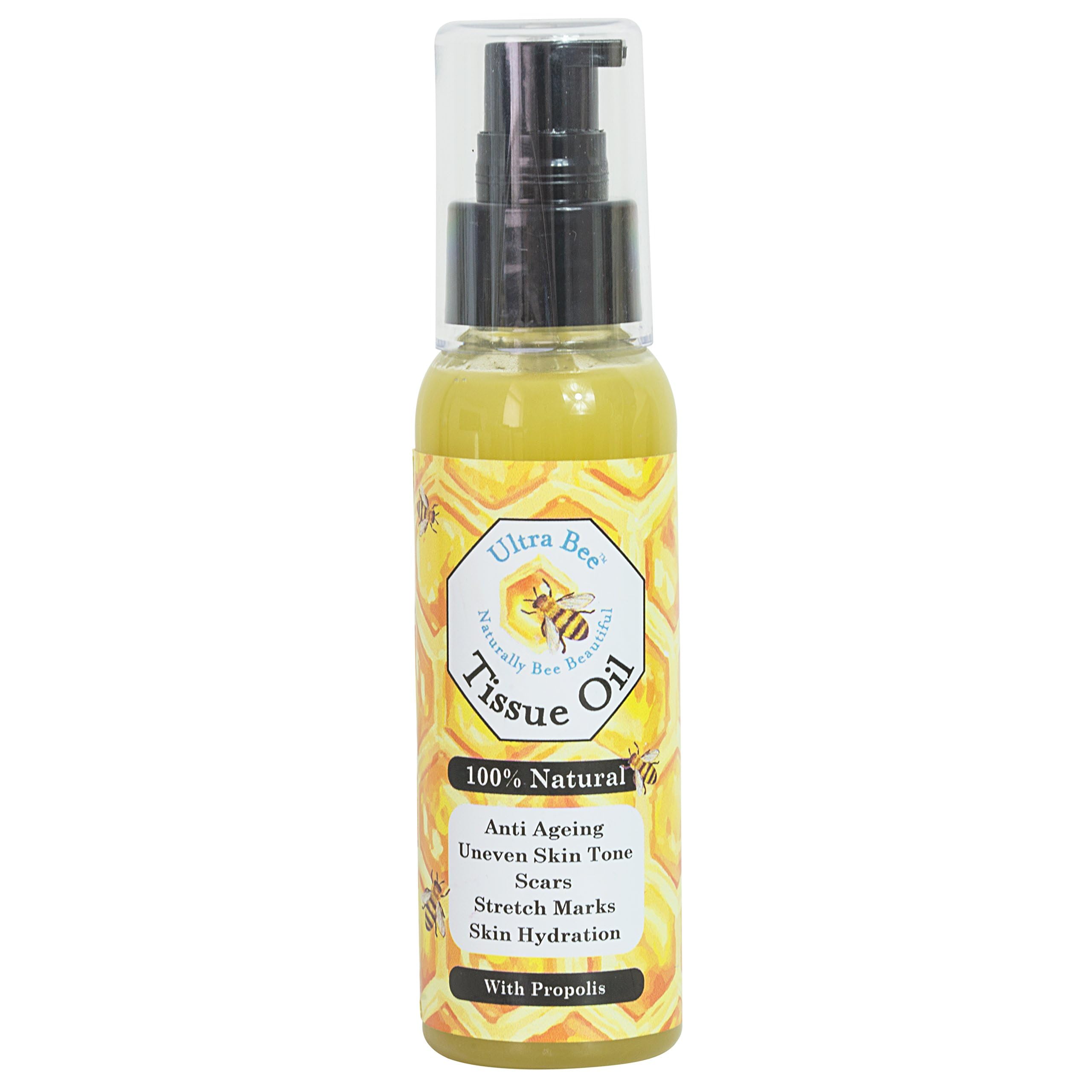 Ultra Bee Natural Tissue Oil – Scar & Stretchmark Treatment (100ml)